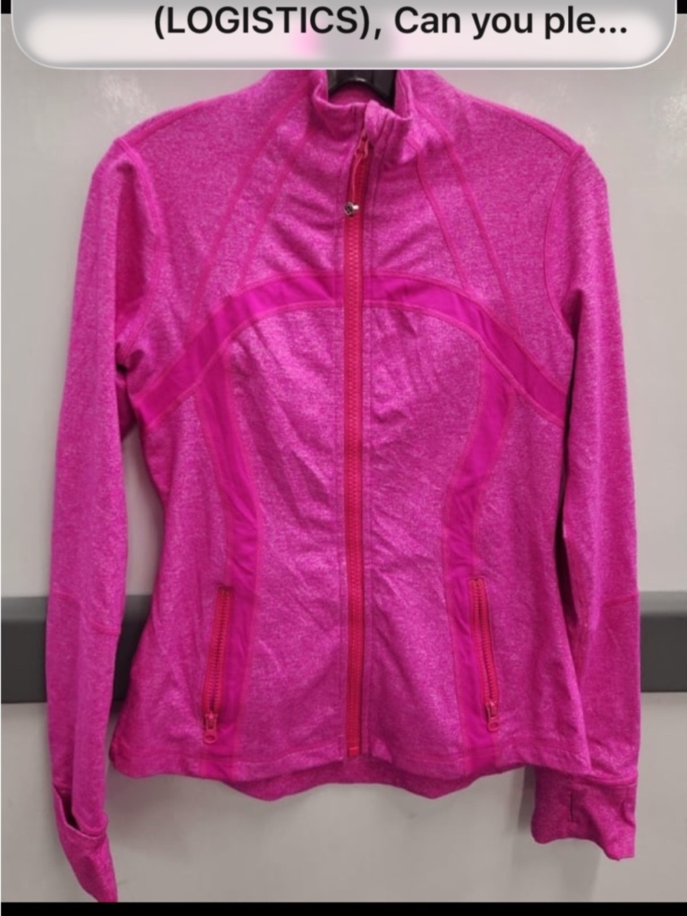 lululemon athletica Bright Pink Full-Zip Utility Jacket - Picture 12 of 12